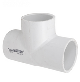 Lasco 1.5" Slip Tee, White PV401015