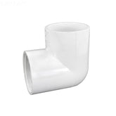 Lasco 2" FPT x 2" SKT 90 Degree Elbow, White PV407020
