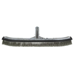 Poolmaster 18" Aluminum Back Algae Brush w/Stainless Steel Bristles 20183