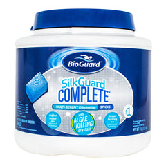 BioGuard SilkGuard Complete Chlorinating Sticks — 4 lb product package