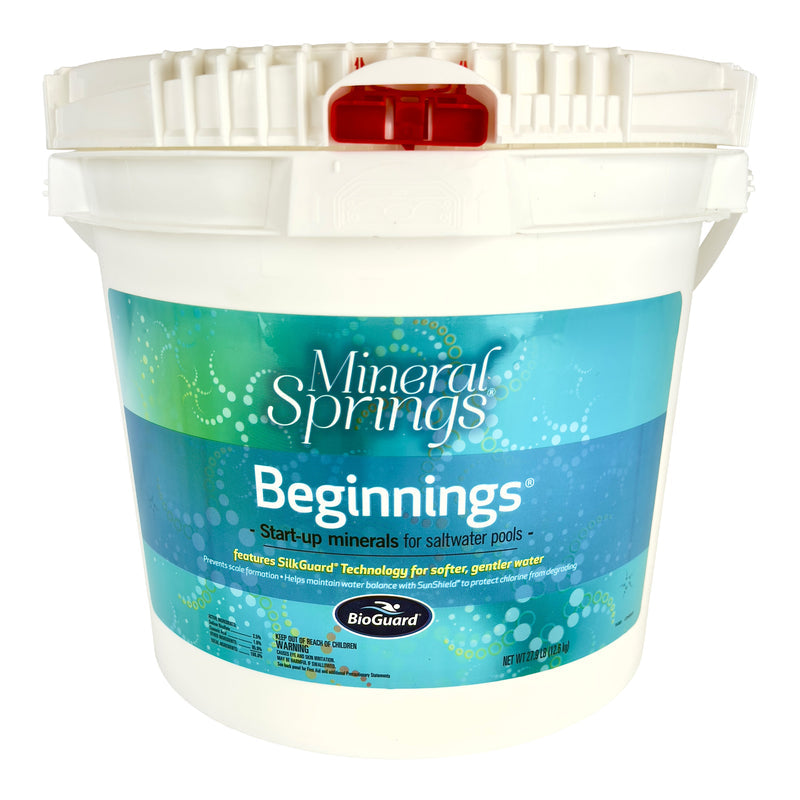 BioGuard Mineral Springs Beginnings — 27.9 lb product package