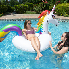 Poolmaster 48-Inch Unicorn Party Pool Tube 87163 alternate view 2