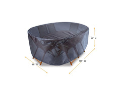 MERCURY Small Rectangle Dining Table Chairs Cover