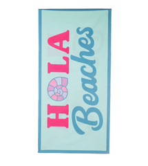 KATYDID Extra Long Quick Dry Beach Towel, Hola Beaches KDC-QDT-1007
