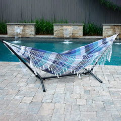 10' UNIVERALS HAMMOCK STAND-CHARCOLE