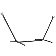 10' UNIVERALS HAMMOCK STAND-CHARCOLE