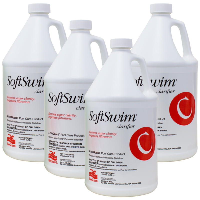 BioGuard SoftSwim C Oxidizer & Clarifier — 1 Gallon product package