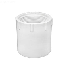 Lasco 1.5" Slip x 1.5" FPT Adapter, White PV435015