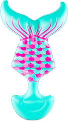 Big Mouth Inc Mermaid Tail Inflatable Saddle Style Pool Float 22-BSS-3908