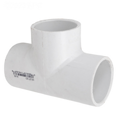 Lasco 1.5" Slip Tee, White PV401015
