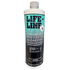 LifeLine Non Foaming, Long Lasting Algaecide for Vinyl Pools 32oz